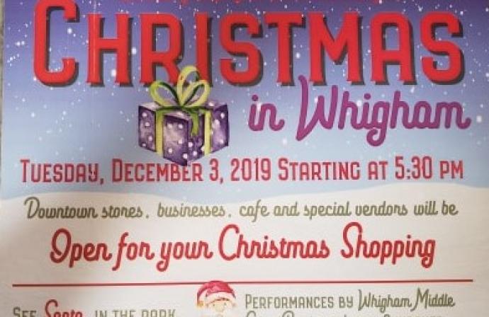 Christmas in Whigham poster